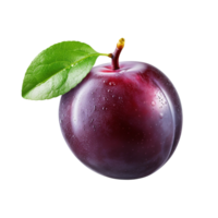 AI generated Plum clip art png