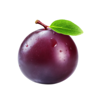 AI generated Plum clip art png