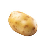 AI generated Potato clip art png