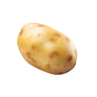 ai généré Patate agrafe art png