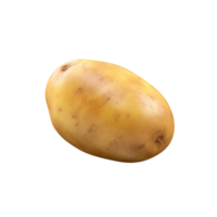 AI generated Potato clip art png