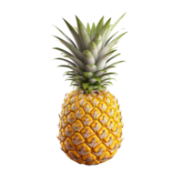 ai gegenereerd ananas klem kunst png