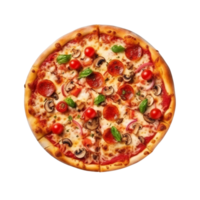 ai généré Pizza agrafe art png