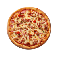 ai gegenereerd pizza klem kunst png