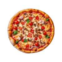 ai genererad pizza klämma konst png