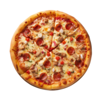 ai generado Pizza acortar Arte png