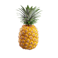 ai gegenereerd ananas klem kunst png