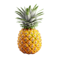 ai gegenereerd ananas klem kunst png