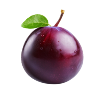 AI generated Plum clip art png