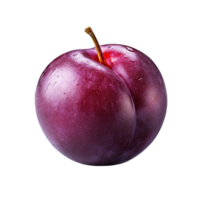 AI generated Plum clip art png