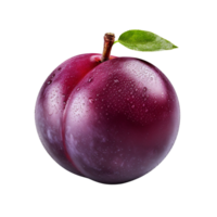 AI generated Plum clip art png