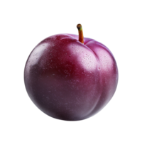 AI generated Plum clip art png