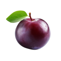 AI generated Plum clip art png