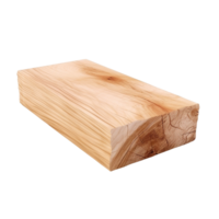 AI generated Piece of wood clip art png