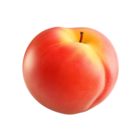 AI generated Peach clip art png