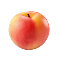 AI generated Peach clip art png