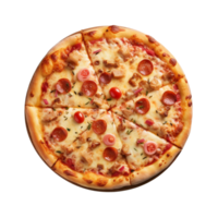 ai generado Pizza acortar Arte png