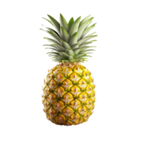 ai gegenereerd ananas klem kunst png