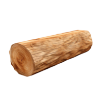 AI generated Piece of wood clip art png