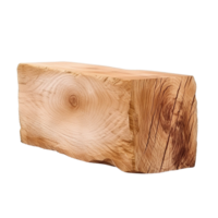 AI generated Piece of wood clip art png