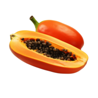 AI generated Papaya clip art png