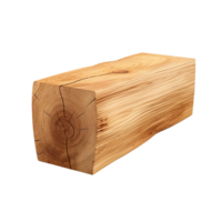 AI generated Piece of wood clip art png