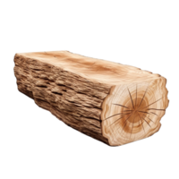 AI generated Piece of wood clip art png