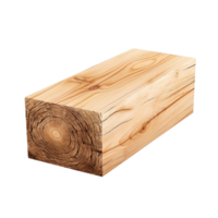 AI generated Piece of wood clip art png