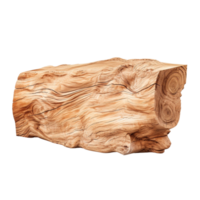 AI generated Piece of wood clip art png