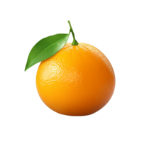 AI generated Orange clip art png