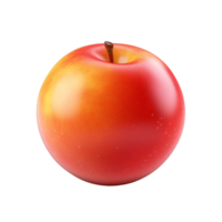 AI generated Nectarine clip art png