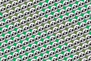 Skull gothic pattern, for fabrics and backgrounds, vector
