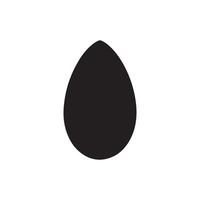 Egg icon collection flora design vector art.