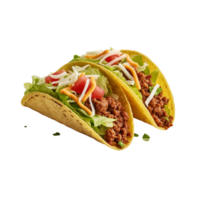 ai généré mexicain tacos agrafe art png