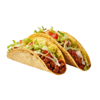 AI generated Mexican tacos clip art png