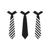 Tie icon isolated on white background vector design.