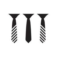 Tie icon isolated on white background vector design.