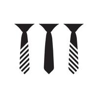 Tie icon isolated on white background vector design.