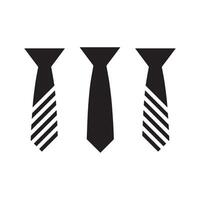 Tie icon isolated on white background vector design.