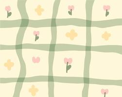 Florals pattern design for templates. vector