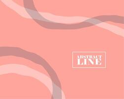 Abstract  line design for templates. vector