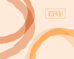 Abstract  line design for templates. vector