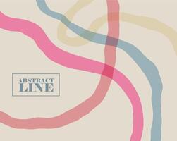 Abstract  line design for templates. vector