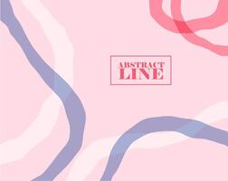Abstract  line design for templates. vector