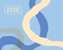 Abstract  line design for templates. vector