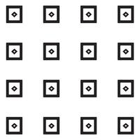 Square Grid Pattern Vector Design On White Background illustration