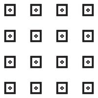 Square Grid Pattern Vector Design On White Background illustration