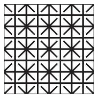 Square Grid Pattern Vector Design On White Background illustration