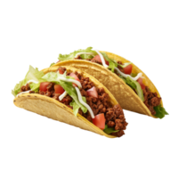 AI generated Mexican tacos clip art png