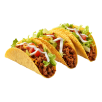 ai generado mexicano tacos acortar Arte png